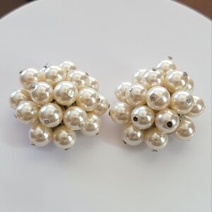 Pearl Cluster Shoe Clips #2572